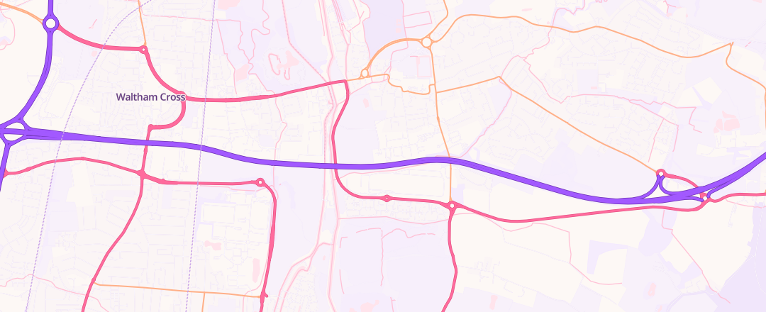 Map showing Vince White Services Ltd, Essex