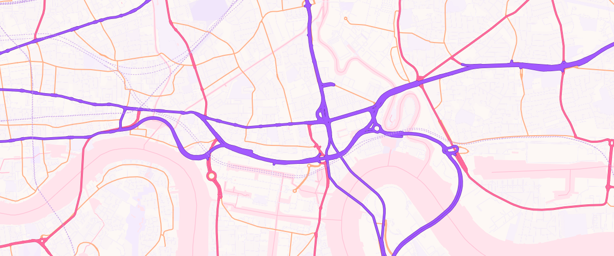 Map showing the location of Cotton Street Service Station