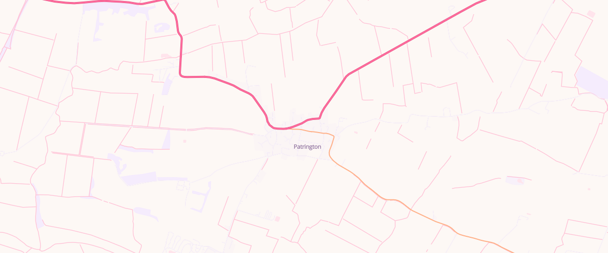Map showing the location of Patrington Garage Ltd