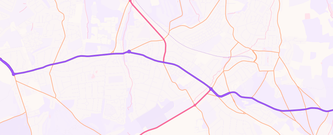 Map showing West Wickham Service Station Limited, Kent