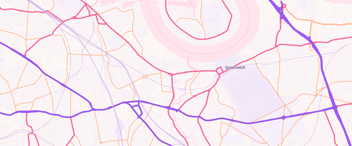 Map showing the location of Pgg Deptford