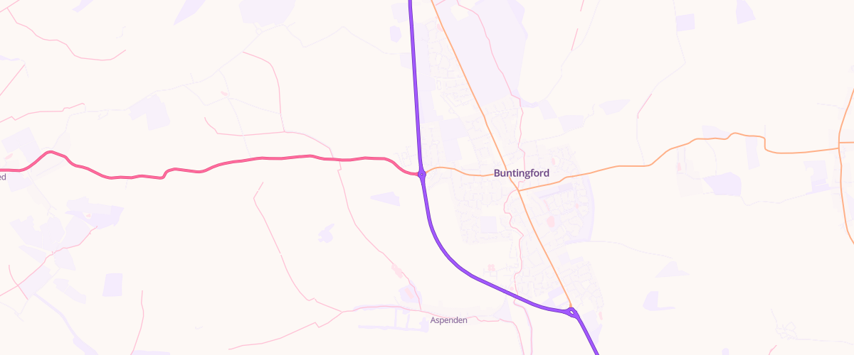 Map showing the location of Mfg Howe Green