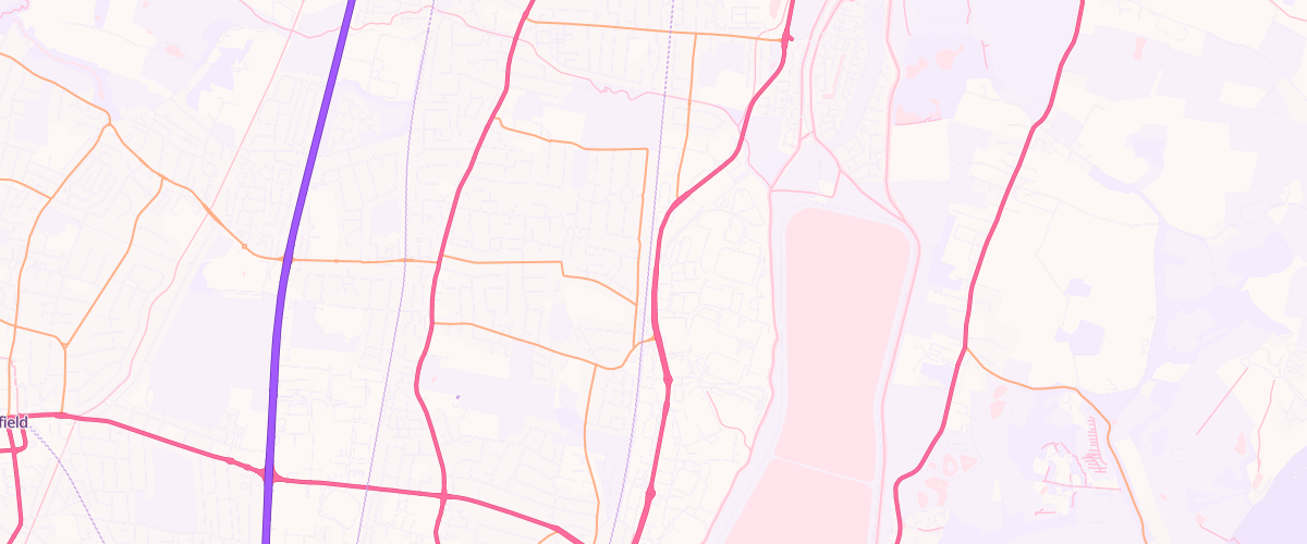 Map showing the location of Highway Sf Connect