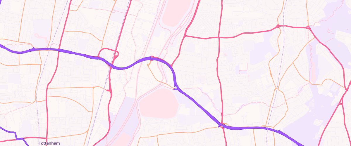 Map showing the location of Rontec Walthamstow