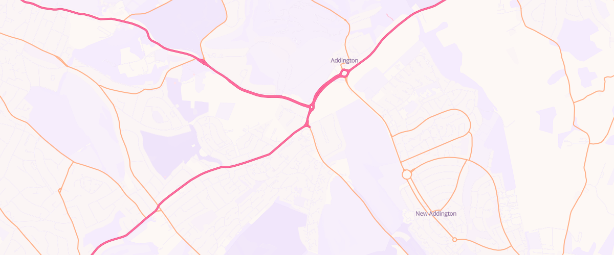 Map showing the location of Rontec Forestdale