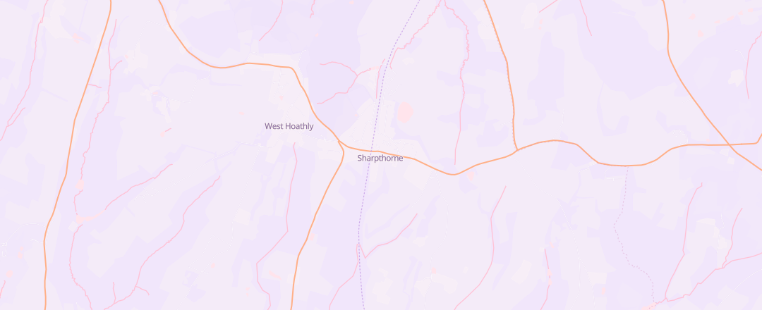 Map showing Sharpthorne Village Garage Limited, East Grinstead
