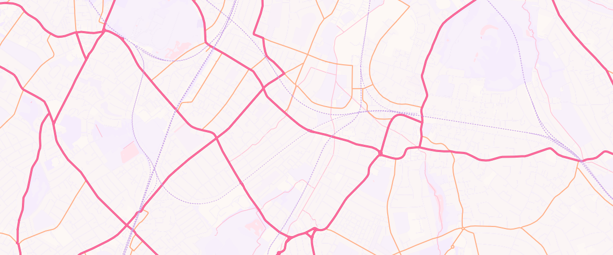 Map showing the location of Shell Beckenham