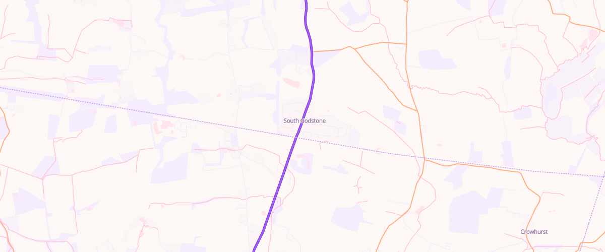 Map showing the location of Shell Harvest Energy South