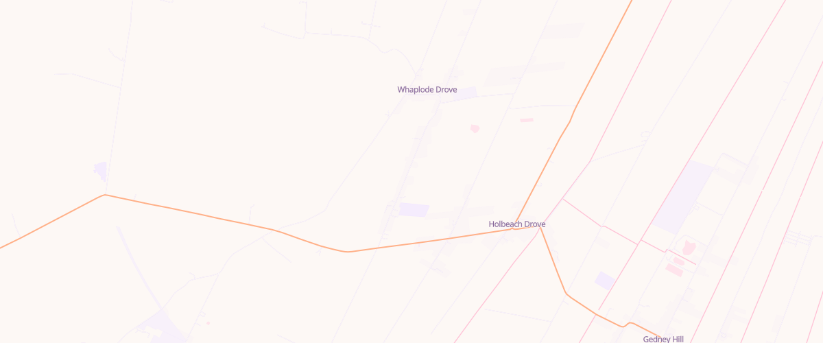 Map showing the location of W H Brand Ltd