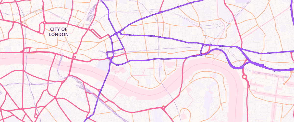 Map showing the location of The Highway Service Station