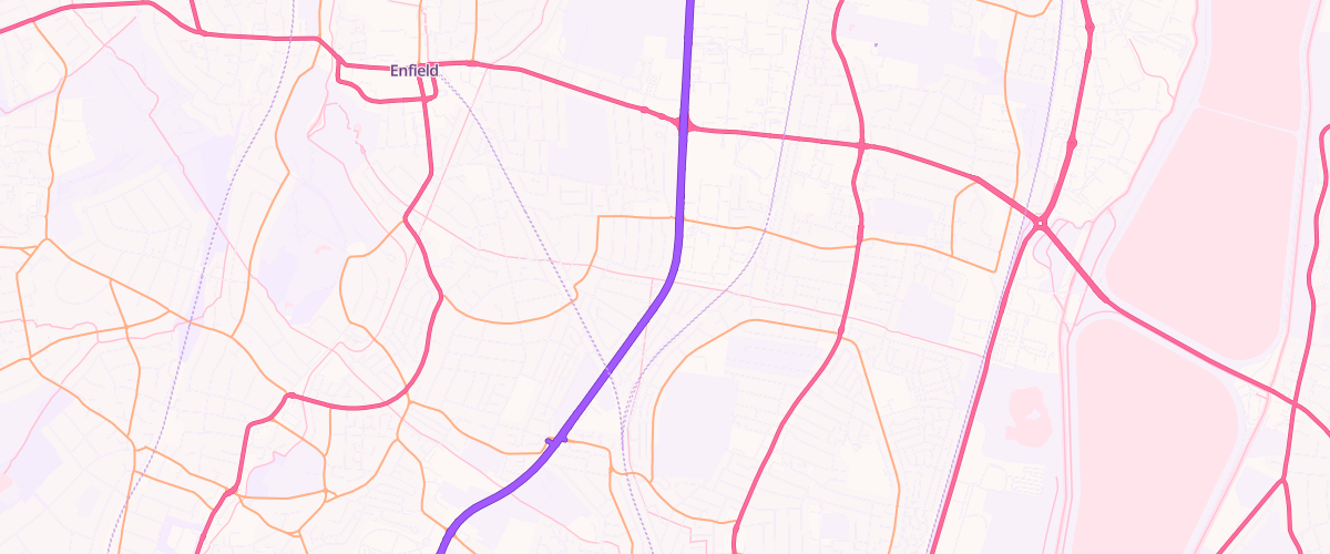 Map showing the location of Mfg Bush Hill