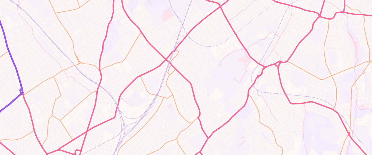 Map showing the location of Shell South Norwood