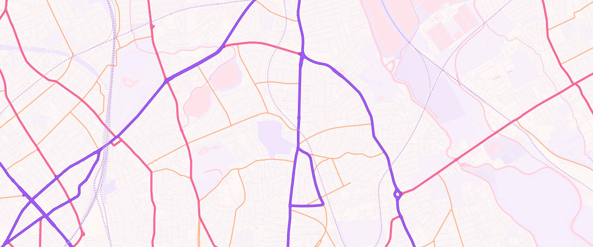 Map showing the location of Mfg Stamford Hill