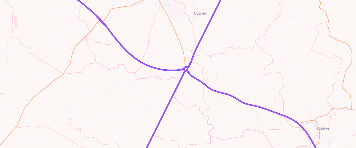 Map showing the location of Shell