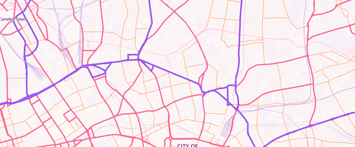 Map showing the location of Tgc The Angel