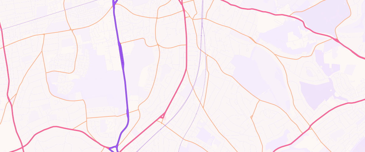 Map showing the location of Tgc Brighton Road
