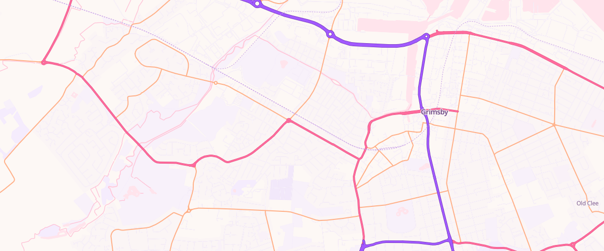 Map showing the location of Mfg Roundhead