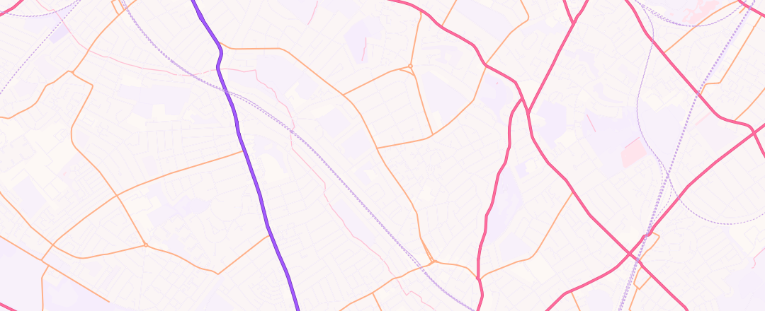 Map showing Auto World, Thornton Heath