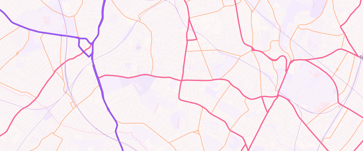 Map showing the location of Pgg Knights Hill
