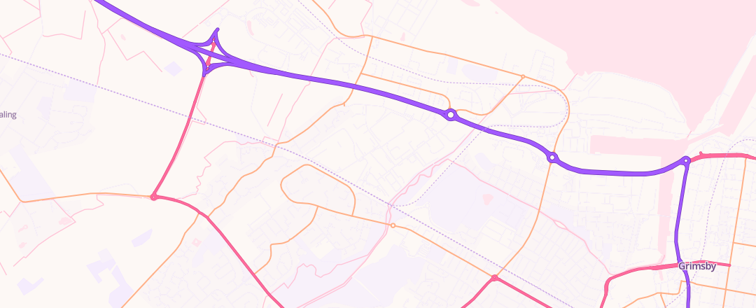 Map showing Bca Fleet Solutions Limited, Grimsby