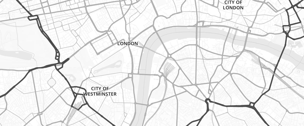 Map showing the location of Grade Filling Station