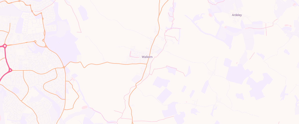 Map showing the location of Clarks Garage Walkern Ltd