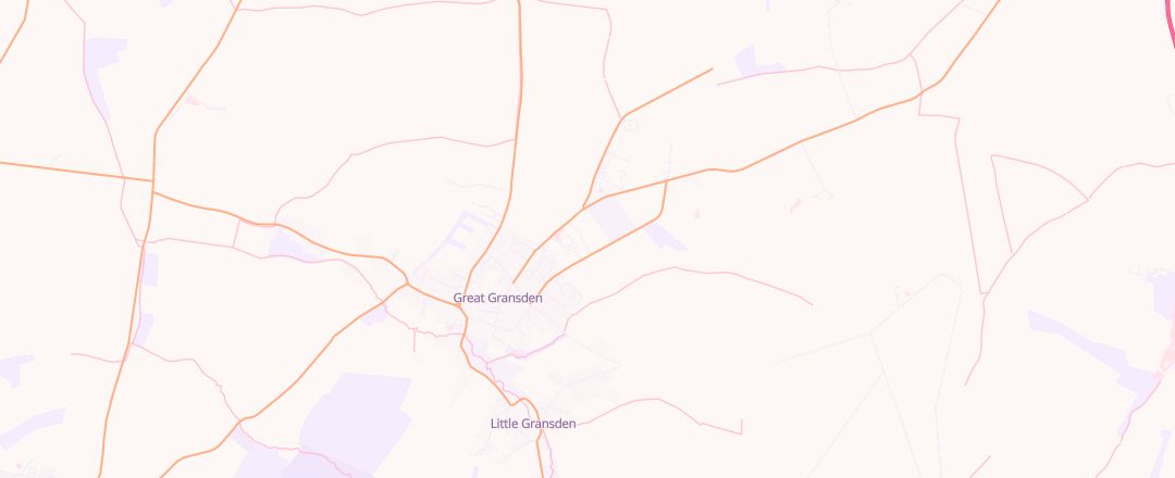 Map showing Above All Autocentre Limited, Great Gransden