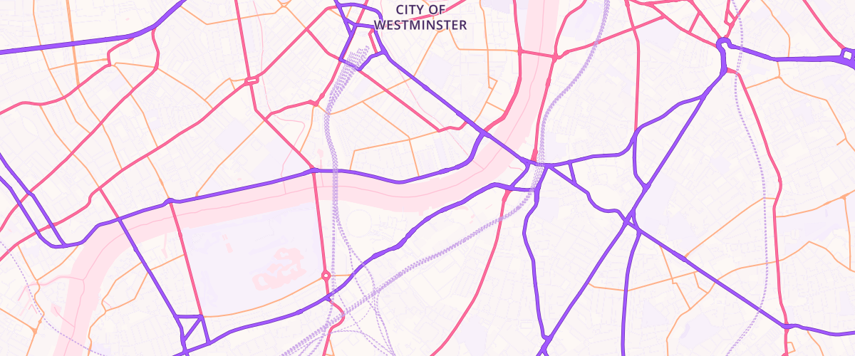 Map showing the location of Rontec Embankment