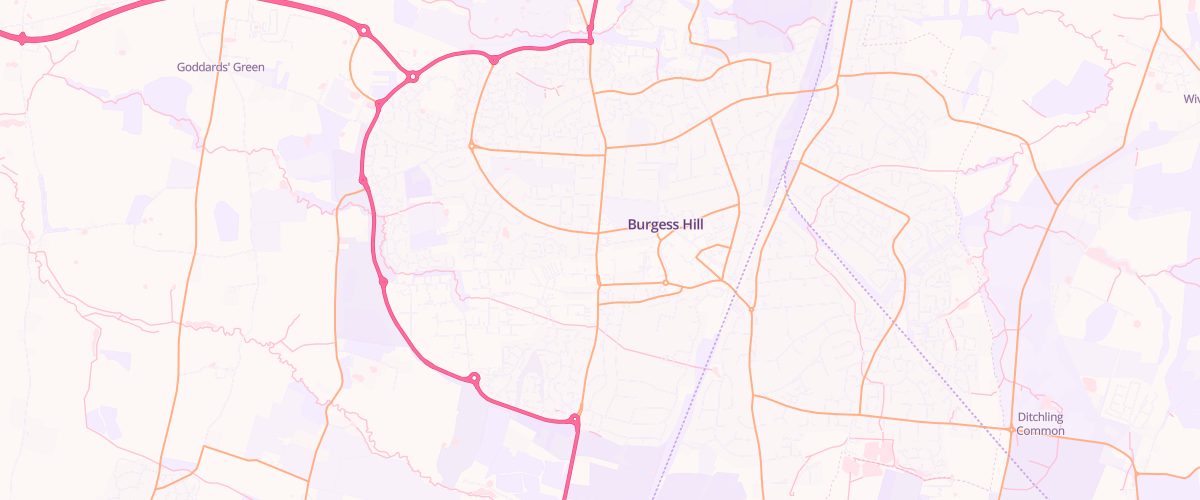 Map showing the location of Chandlers Service Station