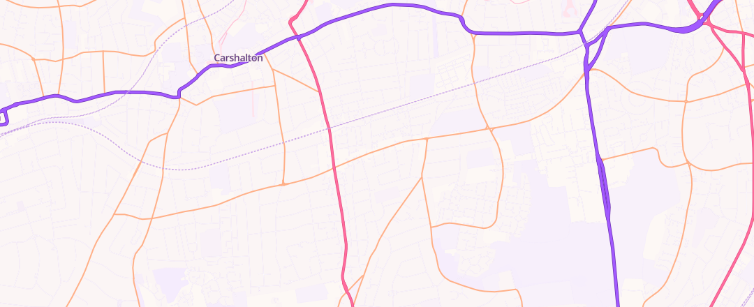 Map showing Auto Test & Tyres Limited, Wallington