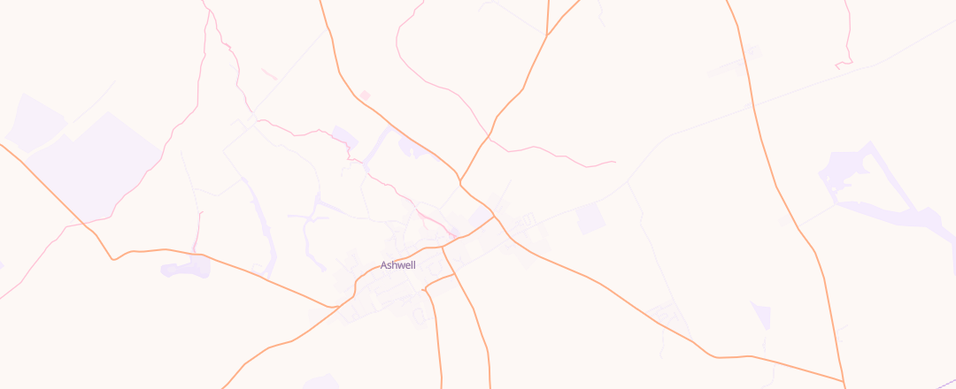 Map showing Ashwell Garage Ltd, Hertfordshire