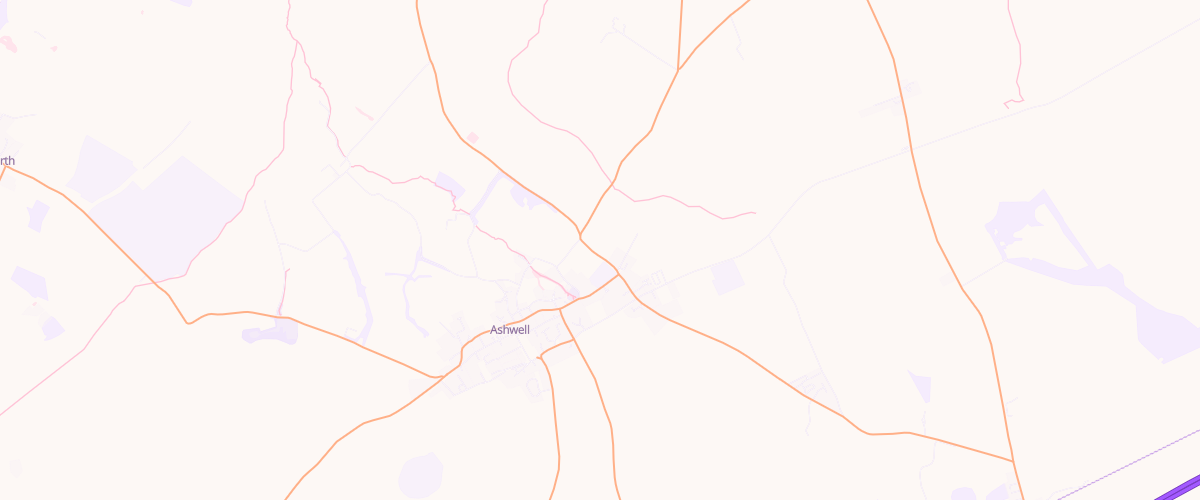 Map showing the location of Ashwell Garage Ltd