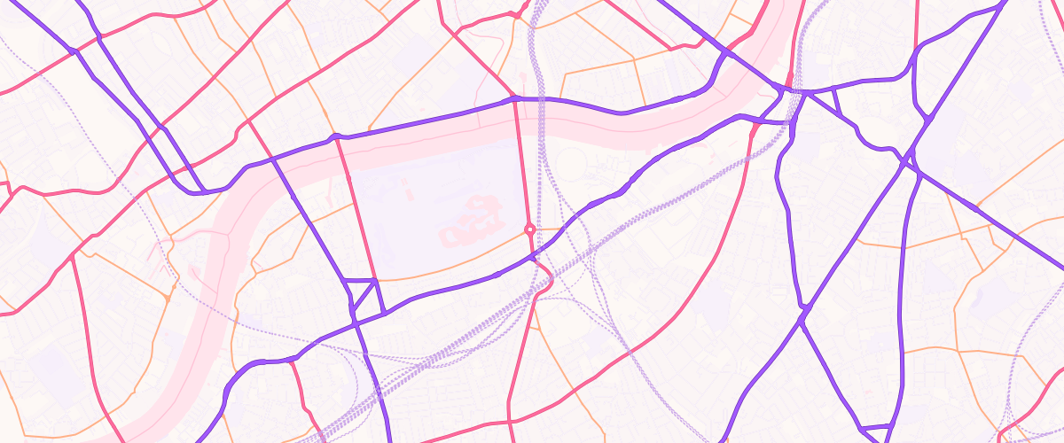 Map showing the location of Shell Little Waitrose Battersea