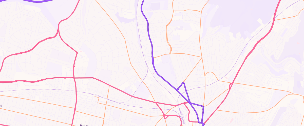 Map showing the location of Shell Preston Park