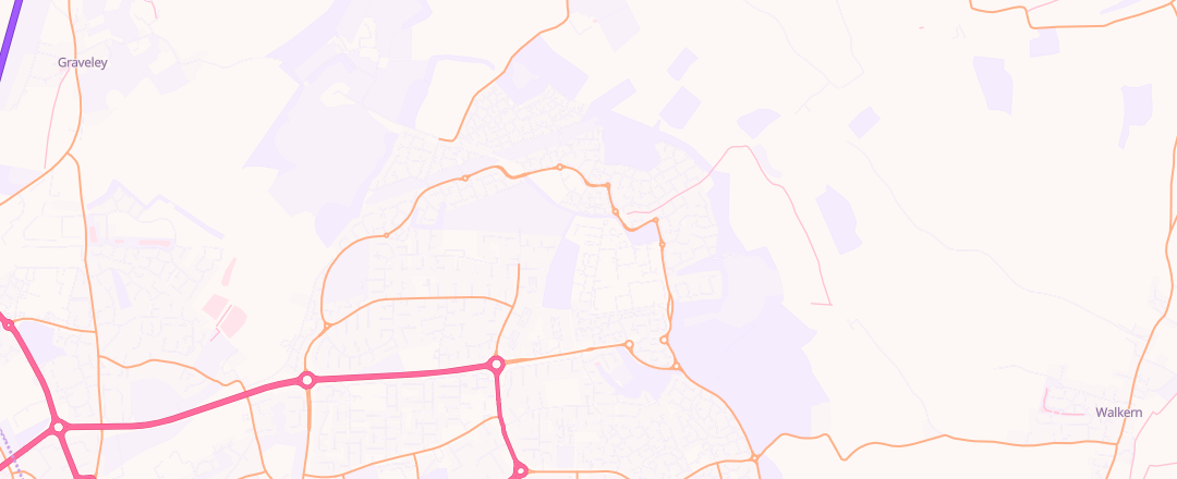 Map showing Gold Star Vehicle Maintenance, Stevenage