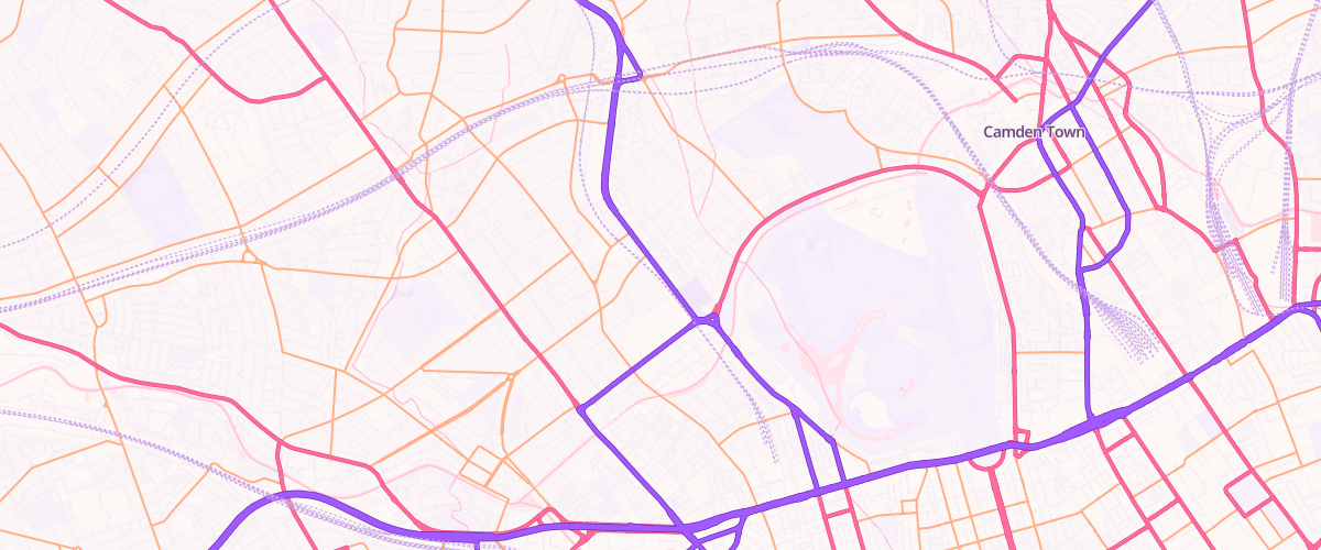 Map showing the location of Mfg Lords