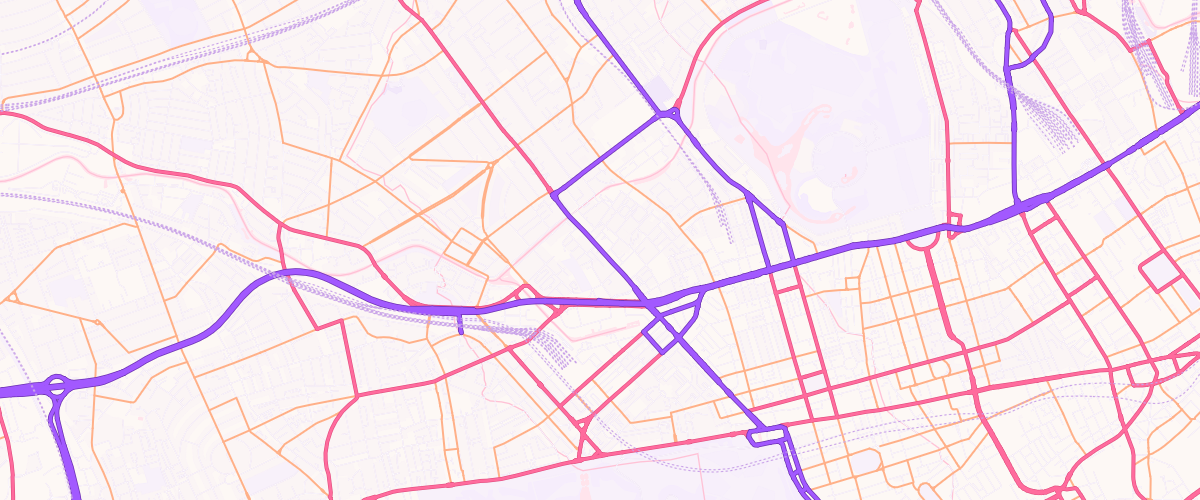 Map showing the location of Mfg The Vale