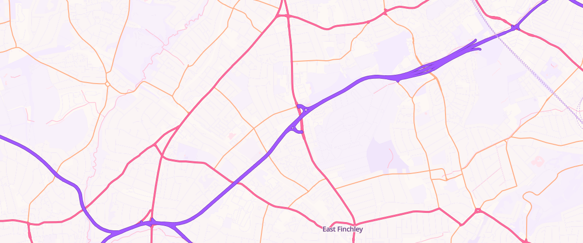 Map showing the location of Byron Sf Connect