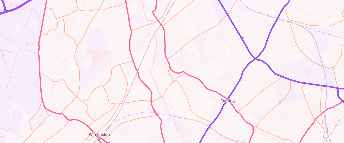 Map showing the location of Rontec Garratt Lane