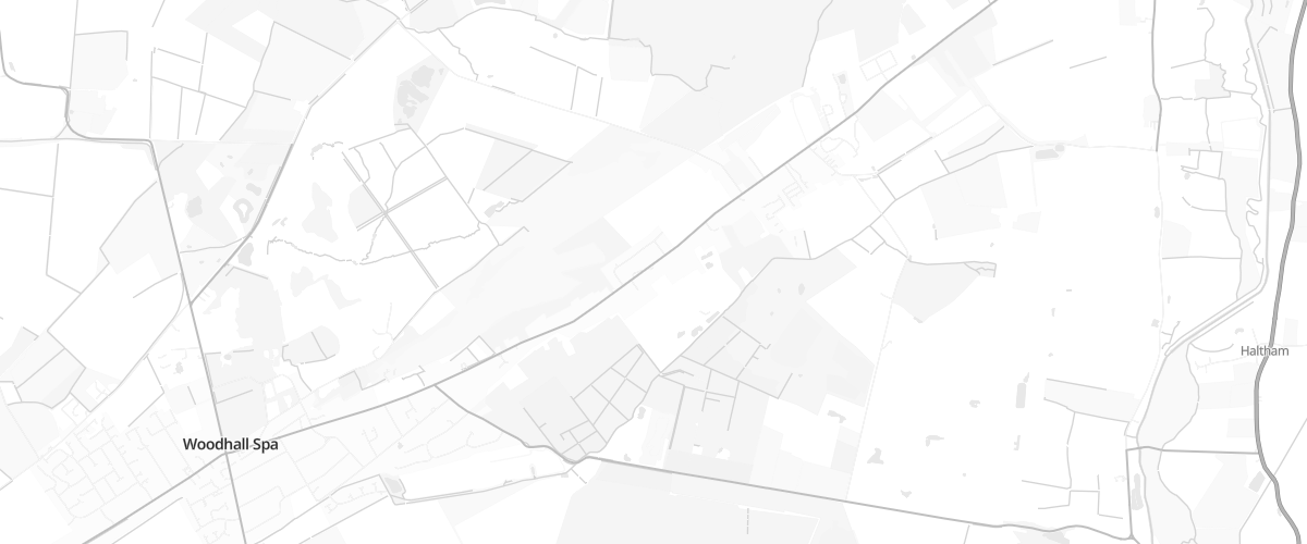 Map showing the location of Moorland Service Station