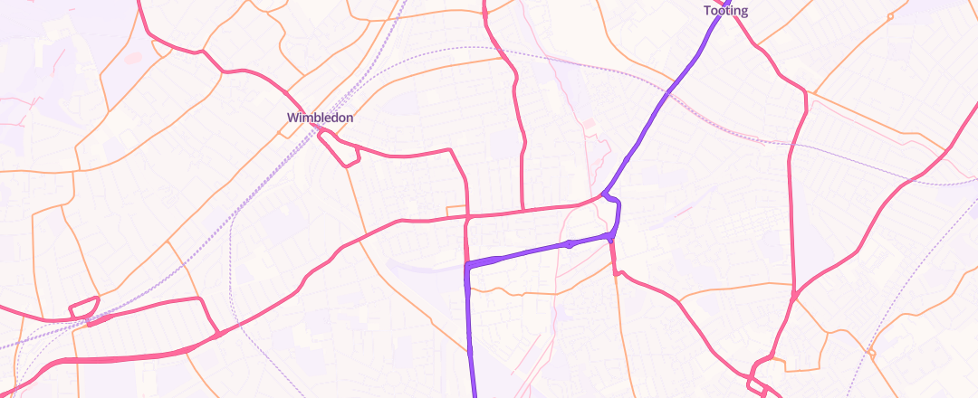 Map showing Sai (wimbledon) Limited, London