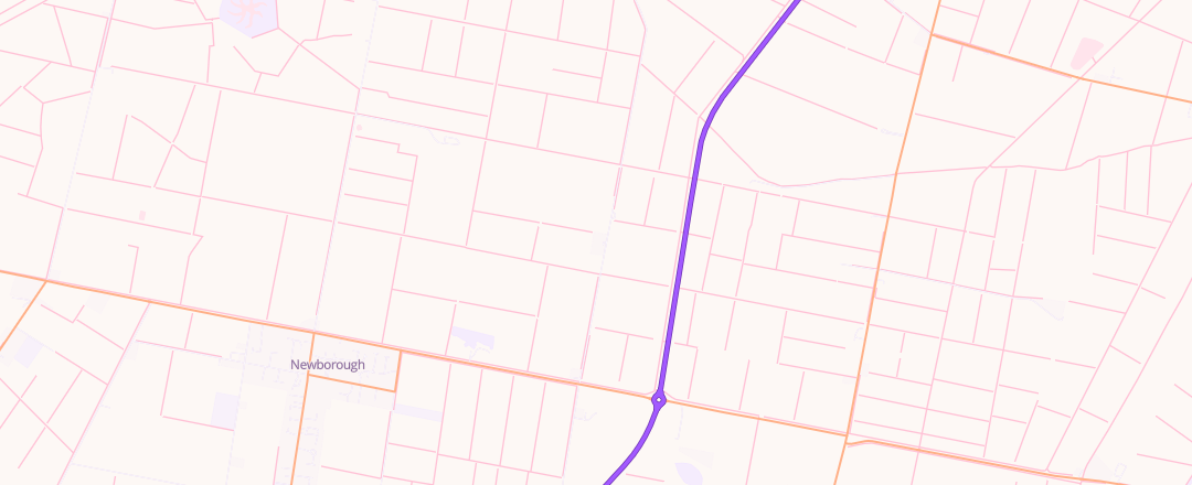Map showing Sjb Autos, Newborough