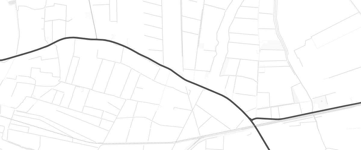 Map showing the location of De Rodes Service Station