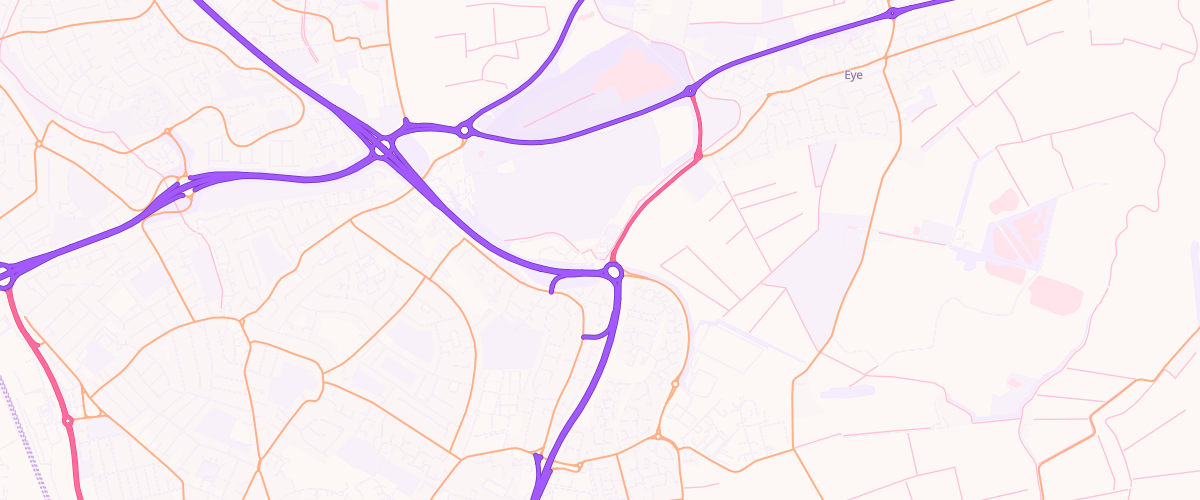 Map showing the location of Rontec Peterborough