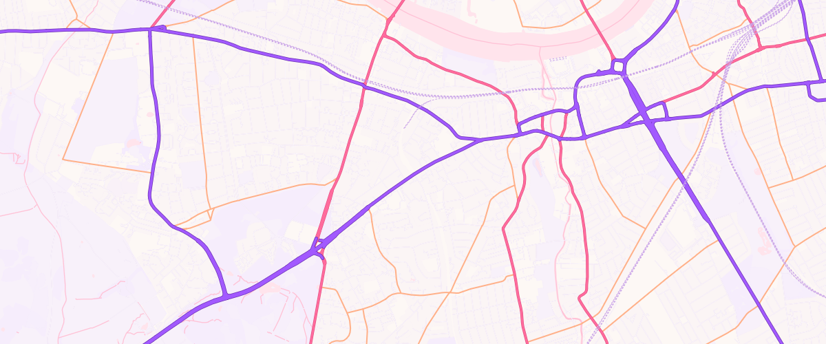 Map showing the location of Mfg Putney