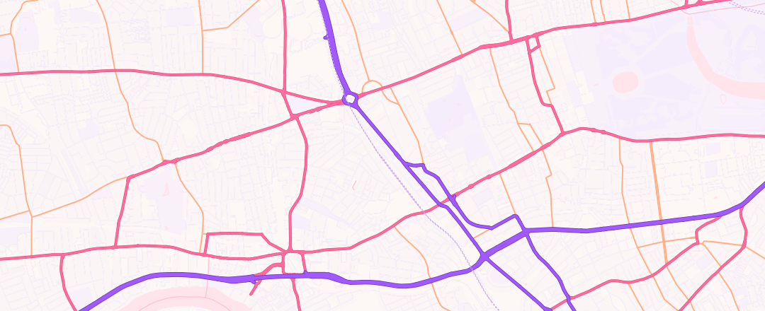 Map showing Olympia Motors, London