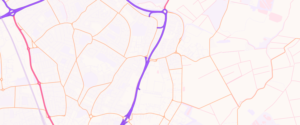 Map showing the location of Sainsburys Peterborough