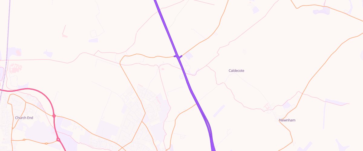 Map showing the location of Astwick