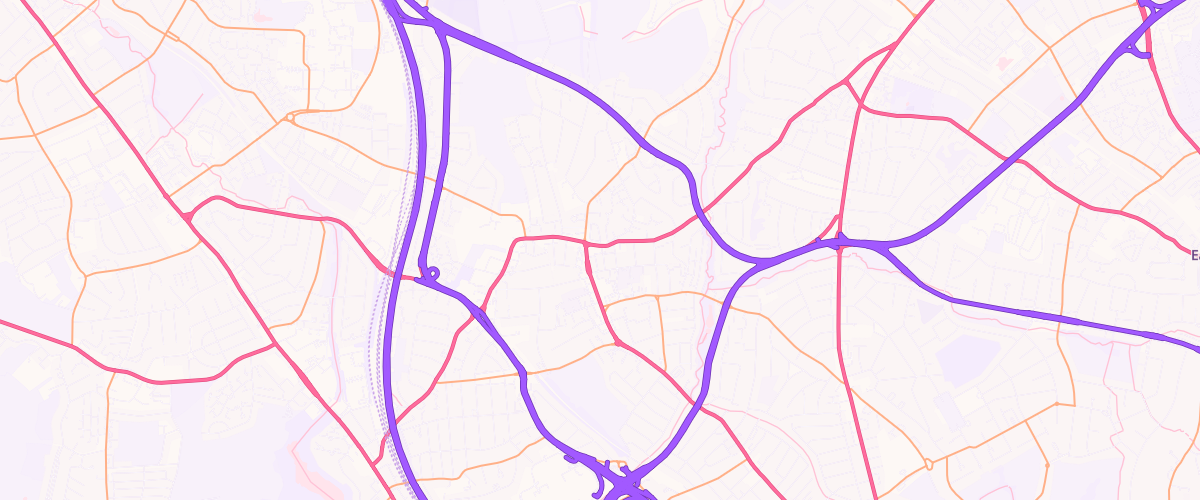 Map showing the location of Finchley Lane Sf Connect