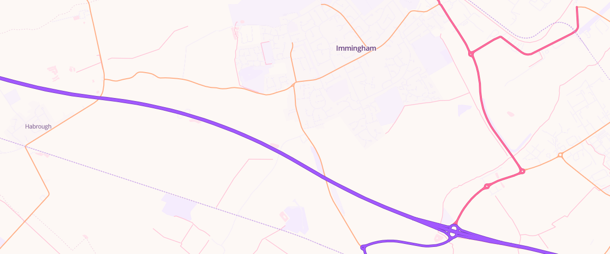 Map showing the location of Bluestone Service Station